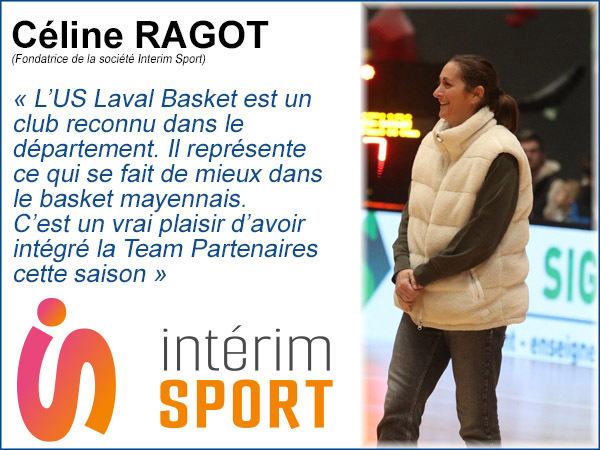 Interim Sport accompagne l'US Laval Basket