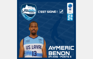 Aymeric Benon signe à Laval !