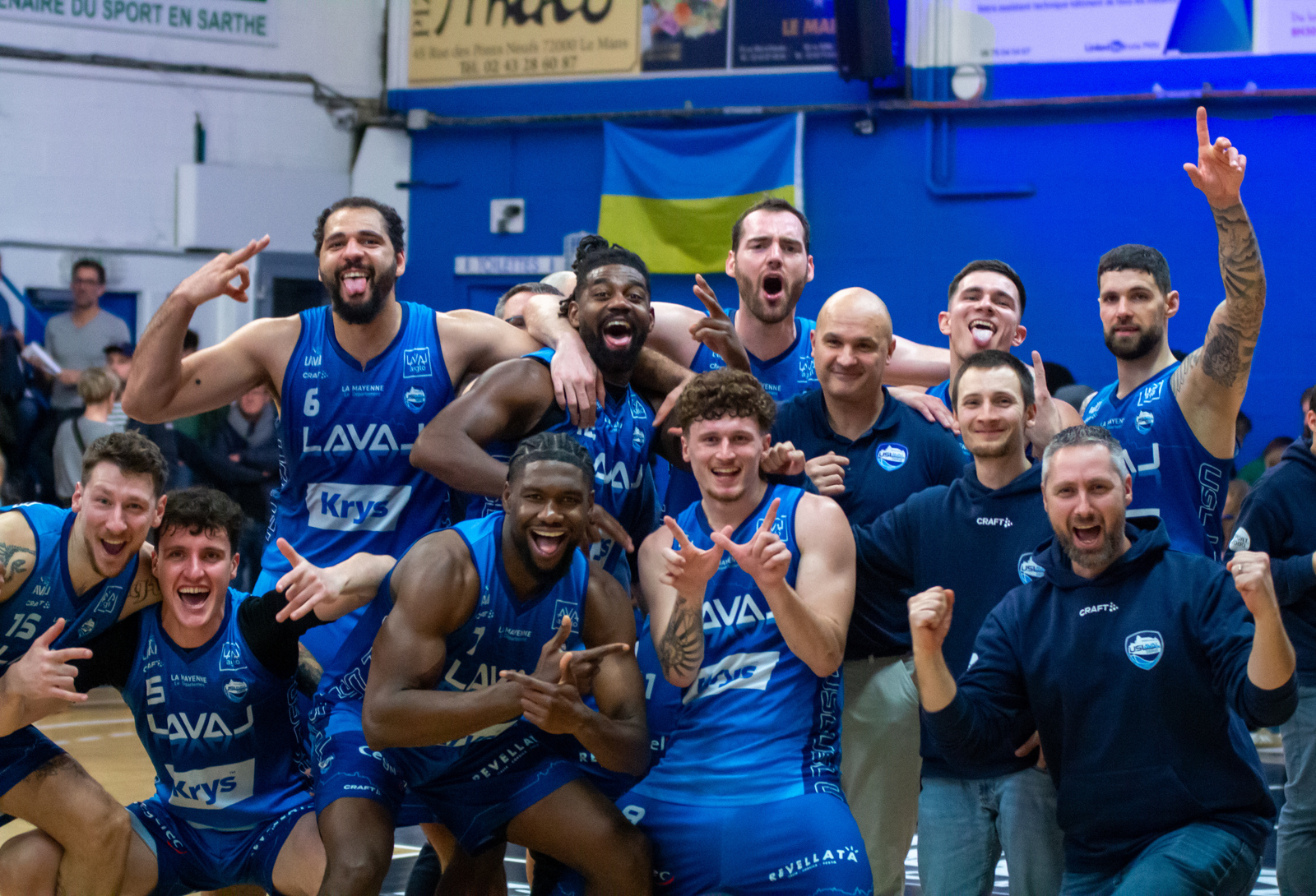 N2 (J18) : Nos Lavallois remportent le derby au Mans !