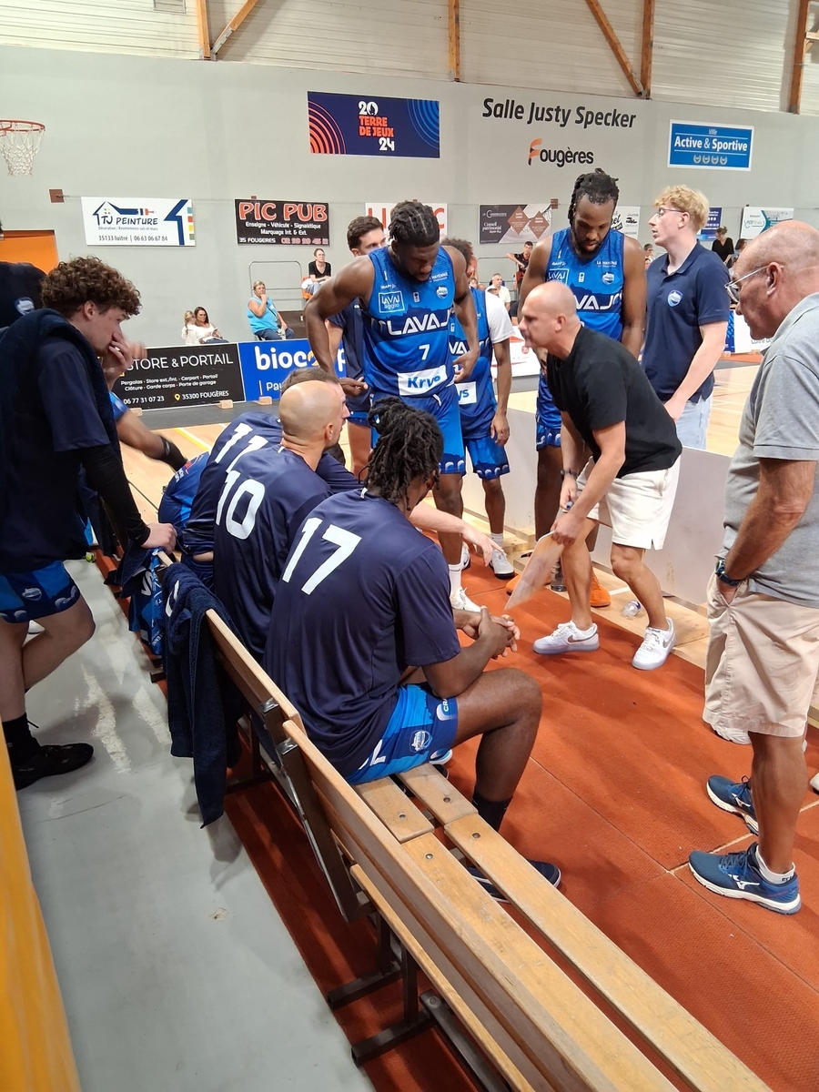 Coupe de France : L'US Laval s'incline sur le parquet de fougères !