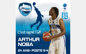 Arthur Noba s'engage avec l'US Laval