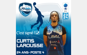 N2 : Curtis Larousse rejoint l'US Laval