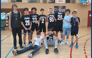 Les U15 et U17 remportent le championnat 3x3 de Mayenne