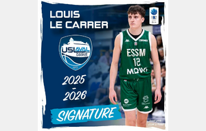 Bienvenue Louis Le Carrer !