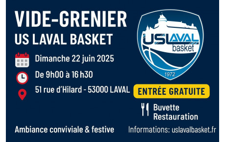 [ANNULATION] Vide-grenier du dimanche 22 juin
