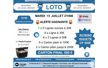 Deux lotos en Ligne cette semaine