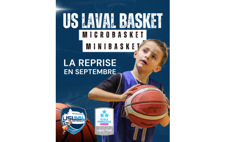 Reprise des séances de MicroBasket et MiniBasket !