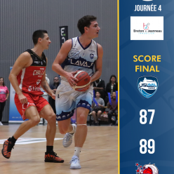N1 (J04) : Défaite de nos Lavallois en prolongations face à Challans !