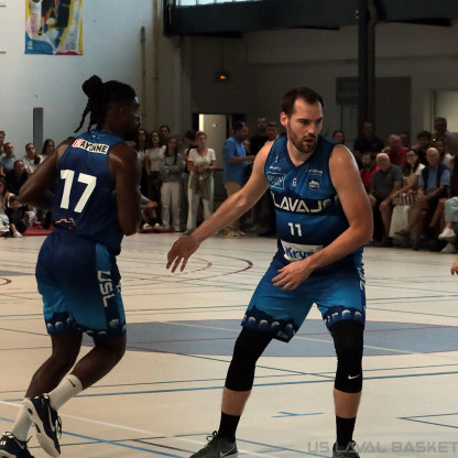 Amical 4 : US Laval Basket - CEP Lorient (99/63)