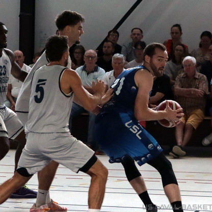 Amical 4 : US Laval Basket - CEP Lorient (99/63)